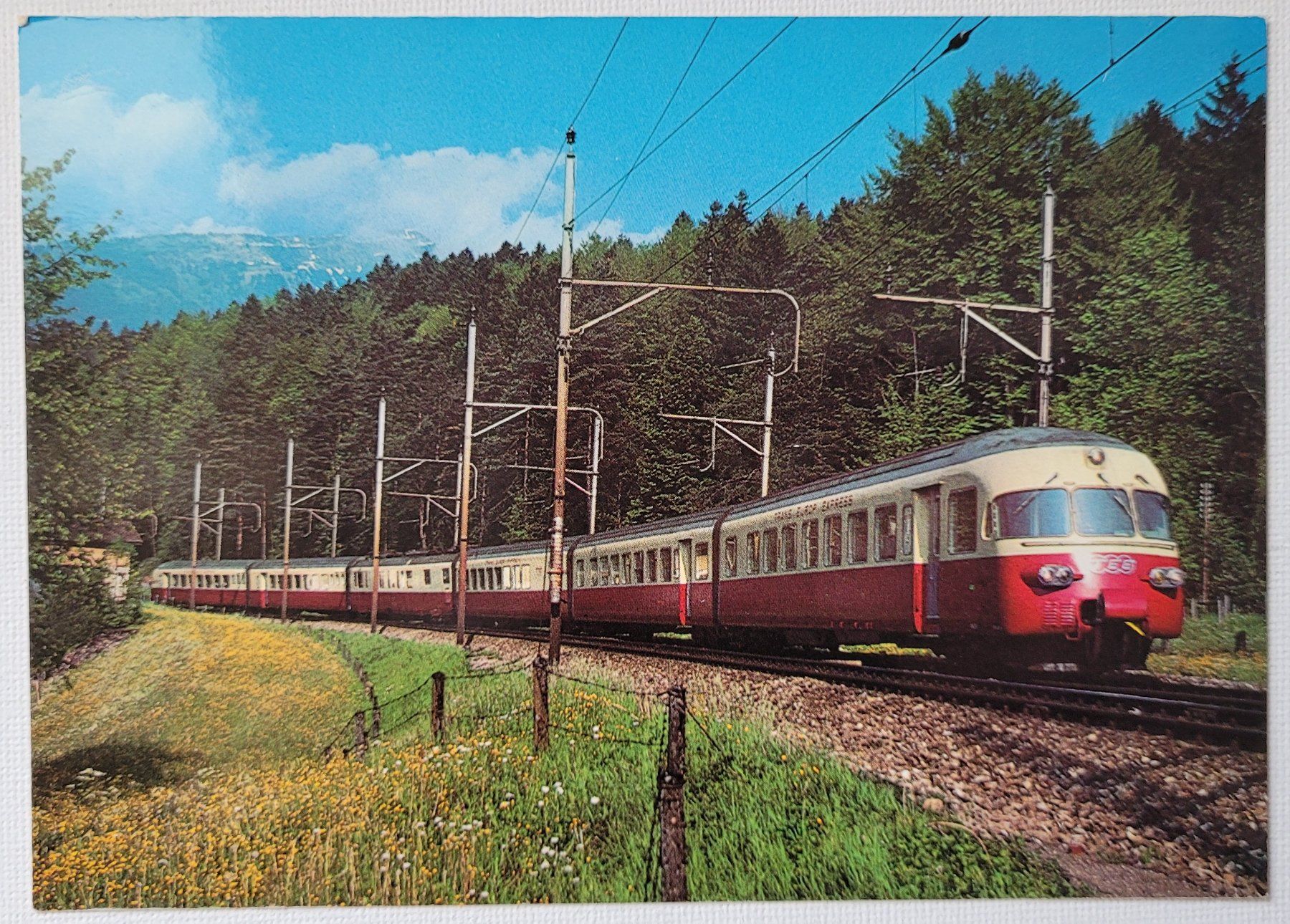 Cartoline postali: TEE-Zug Rae „TEE“ – Nuovo (secondo la descrizione) da Neftenbach venduto da Mador6