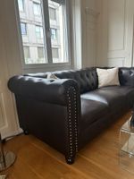 Chesterfield Sofa - Kunstleder 3-Sitzer gebraucht