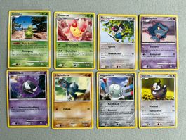 Pokémon Karten Lot 8x Deutsch – Diamant & Perl 2007