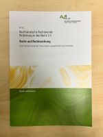 Buch Recht und Rechtsordnung  - Neupreis 30.-