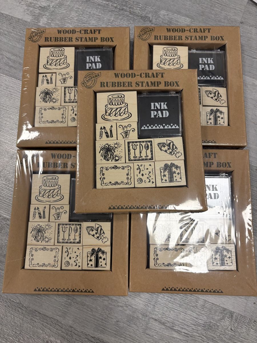 Stempel: 6 Stk. Stempel-Sets (neu) – Neu und originalverpackt aus Vordemwald von Jerry328