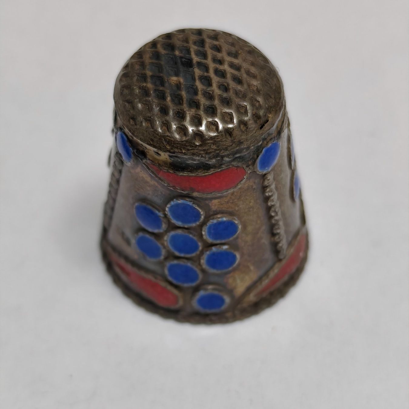 Ditali: Vintage Fingerhut aus silver silber, #A5 – Usato da Châtelaine venduto da Tropic.Watch2