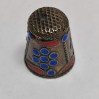 Vintage Fingerhut aus silver silber, #A5