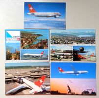 Swissair  5 x Ansichtskarten