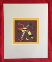 Otmar Alt   Original Farblithographie   "Pelikan"