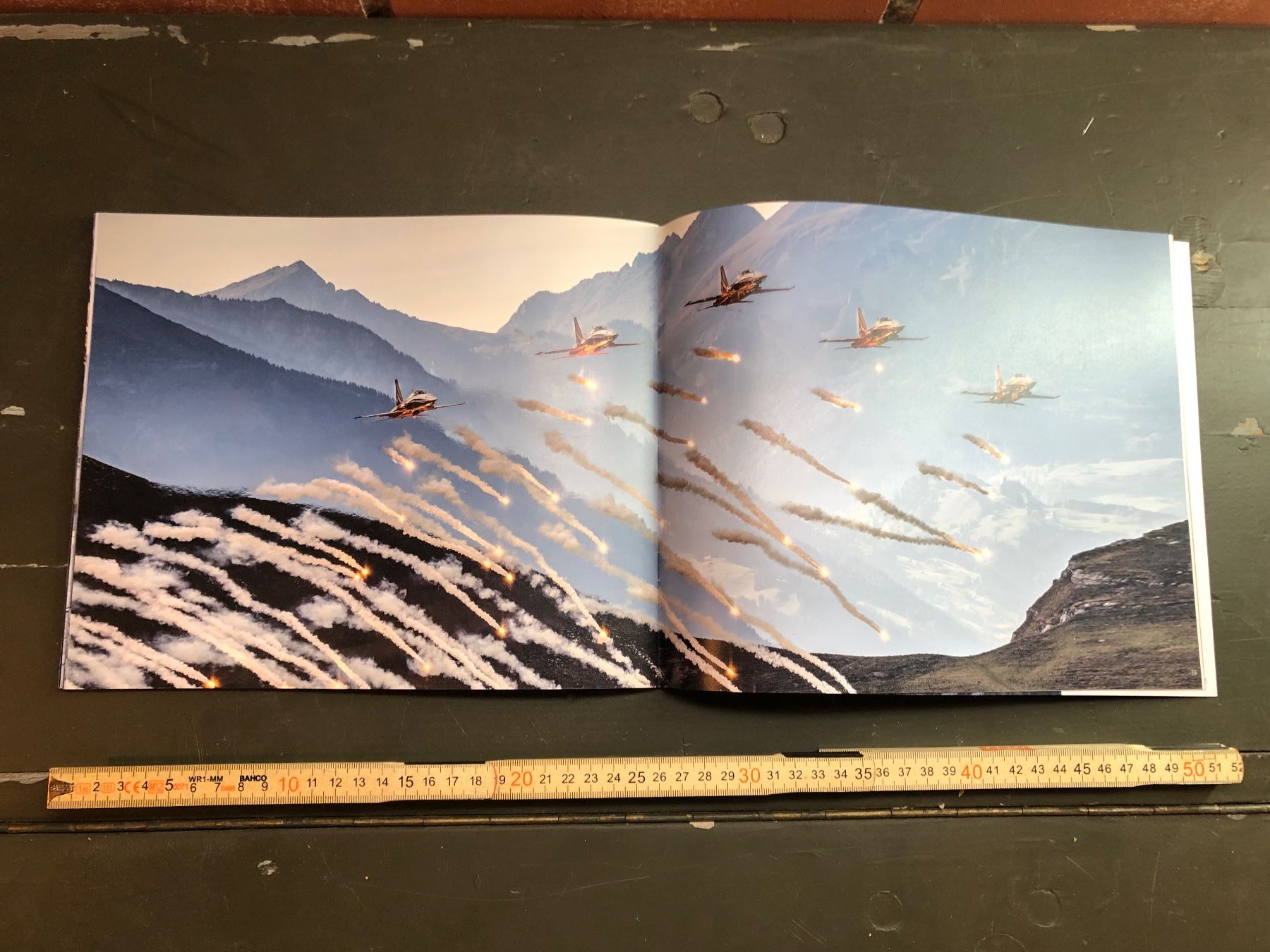 Riviste & Magazine: Schweizer Armee  Patrouille Suisse Luftwaffe Air Force PS – Usato da Madiswil venduto da TEMISO 3