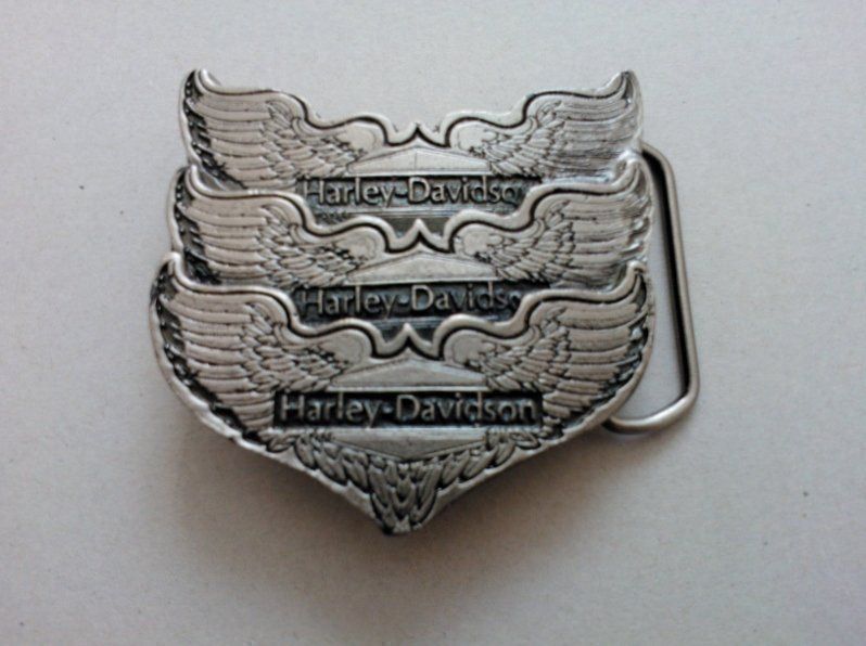 Fibbie per cinture: HARLEY DAVIDSON Flügel Gürtelschnalle – Nuovo (secondo la descrizione) da Schinznach-Bad venduto da Chico_Bo