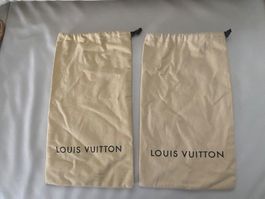 2 LOUIS VUITTON Dustbag/Staubbeutel, H40xB23cm