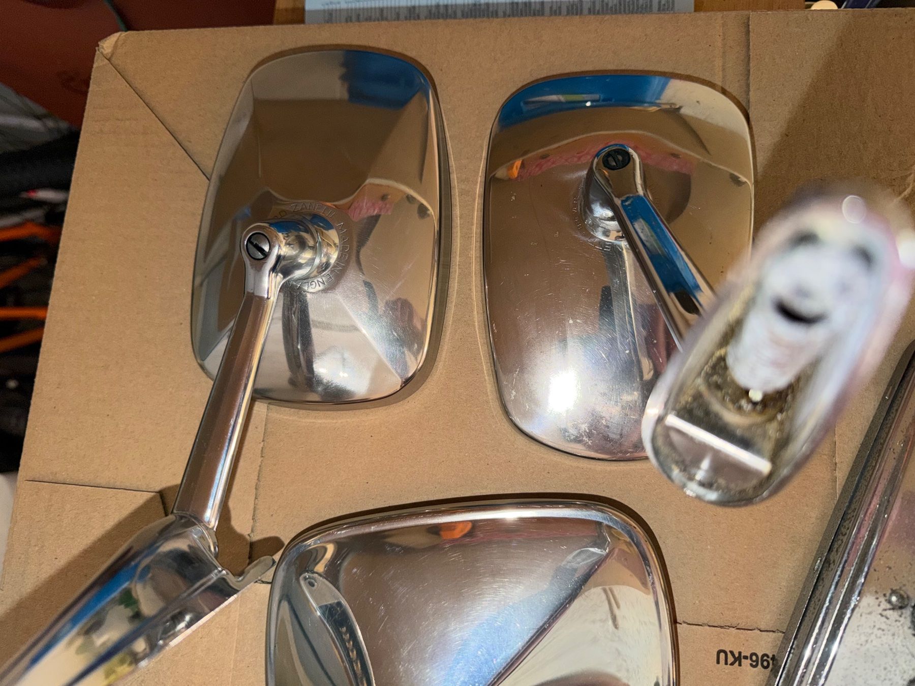 Tutti pezzi di ricambio auto: Lot Oldtimer Spiegel Chrom, diverse Modelle AKTIONS PREIS – Usato da Luzern venduto da Basa73 5