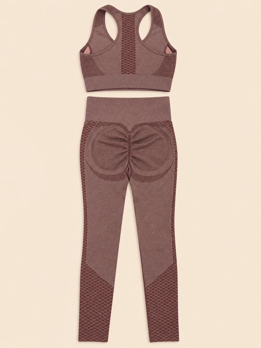 Leggings: ENSEMBLE DE SPORT BORDEAUX – Nuovo (secondo la descrizione) da Lausanne venduto da KeNaChic 3