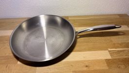 Bratpfanne Livarno Edelstahl 28cm sehr guter Zustand