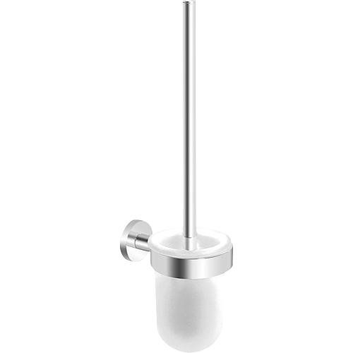 Altri accessori per il bagno: Ensemble support et brosse de WC Eldrid, à coller ou visser – Nuovo e nell'imballaggio originale da Colombier NE venduto da alf_design