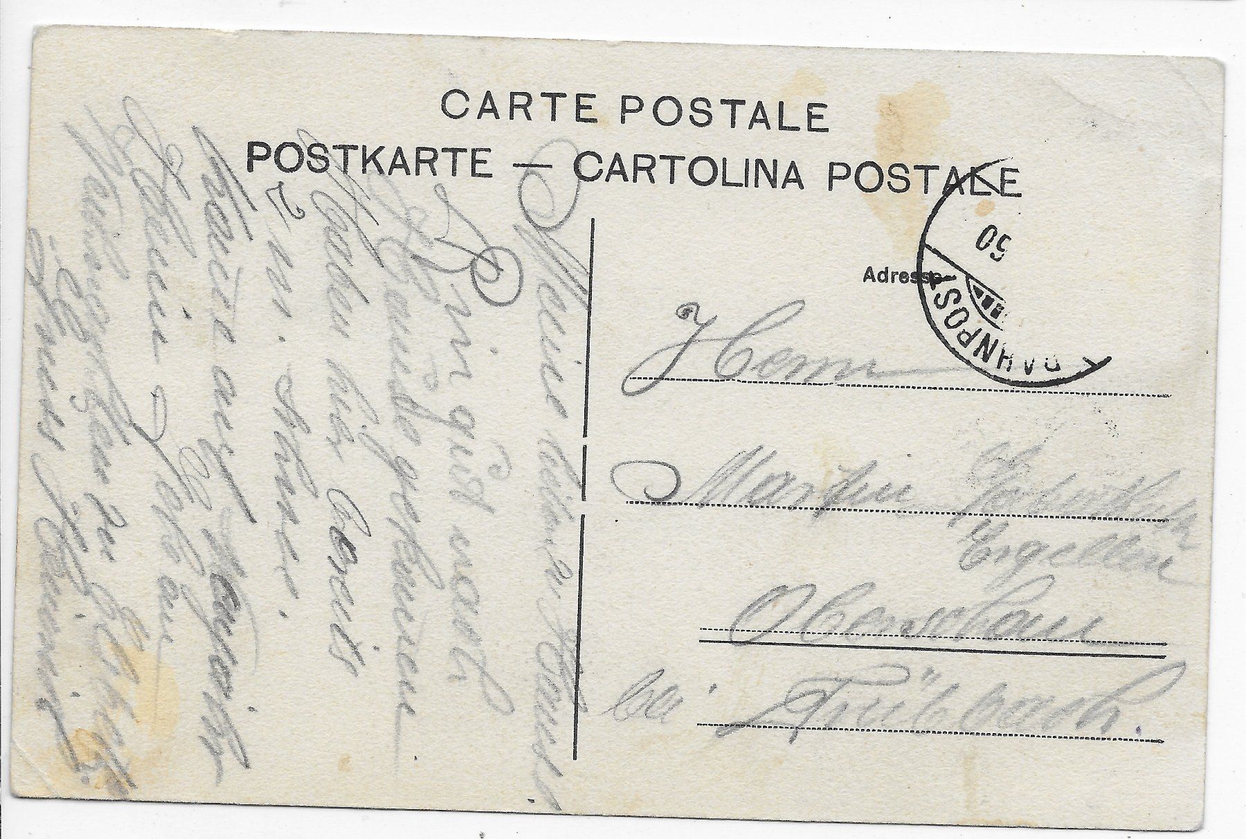 Cartoline postali: Punt Ota – Usato da Hefenhofen venduto da Richsalz 1
