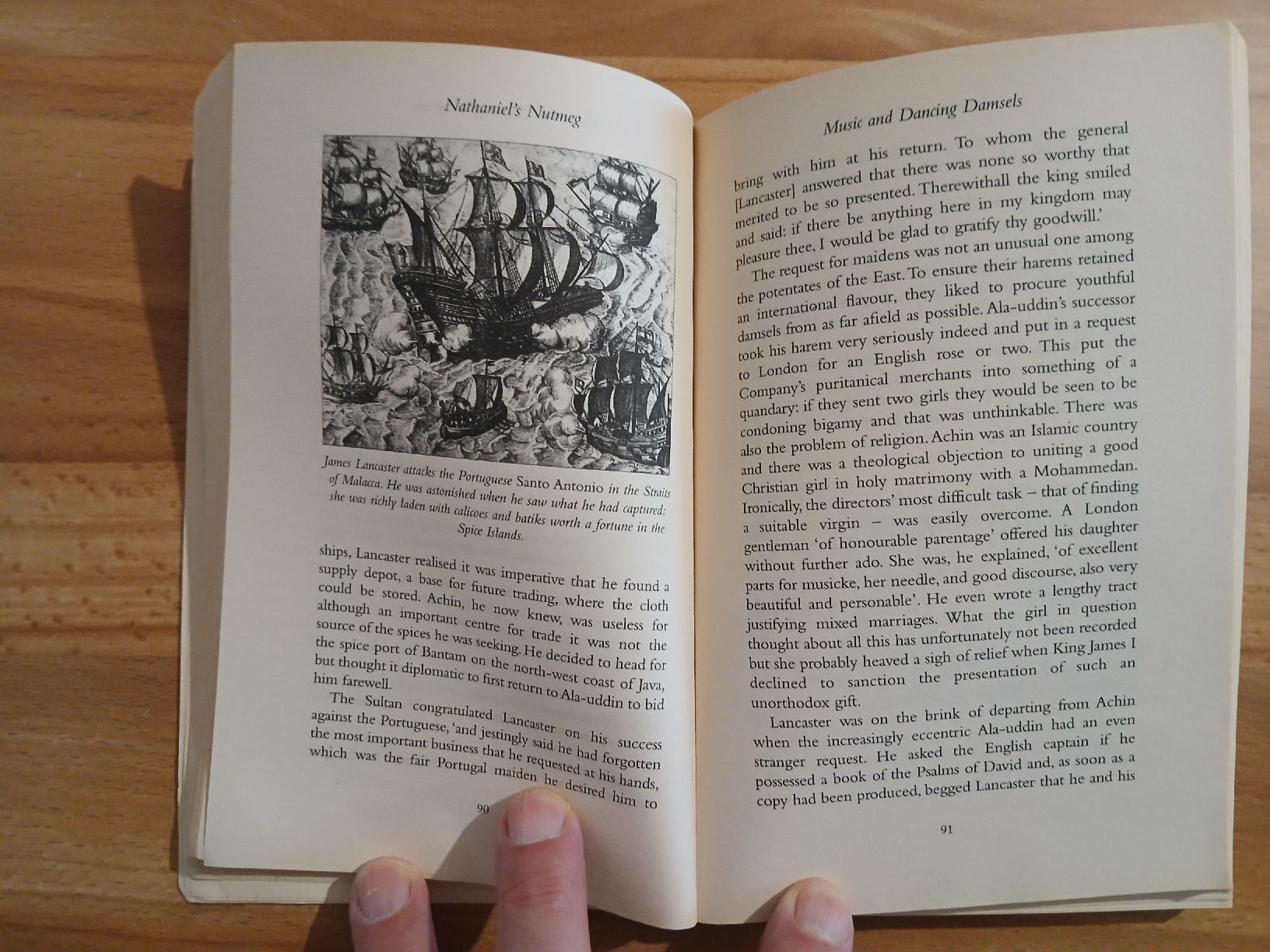 Libri: Livre Nathaniel's Nutmeg par Giles Milton – Usato da Le Sentier venduto da arc_2thy 4