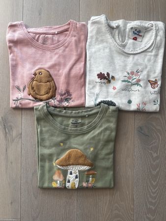 3er-Pack Topolino Langarmshirts, Gr, 92