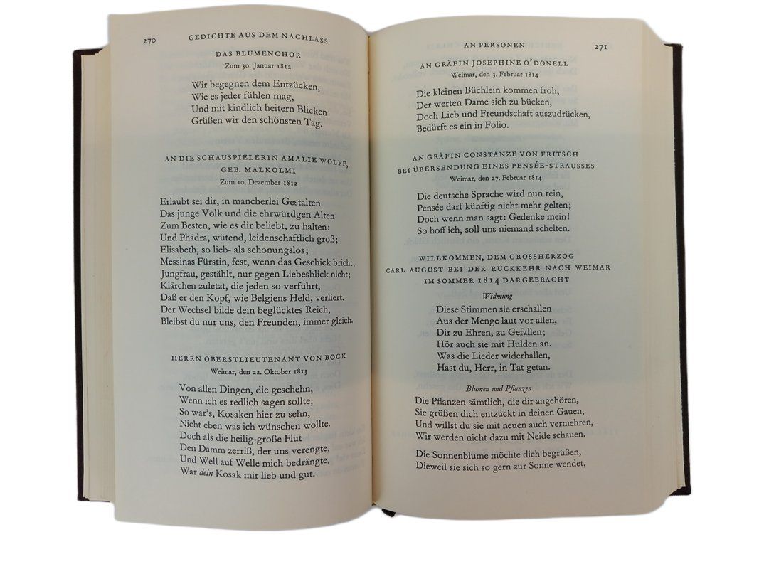 Libri: GOETHE GEDICHT 11 Band 2 – Usato da Hünenberg venduto da Restwert_Zug 1