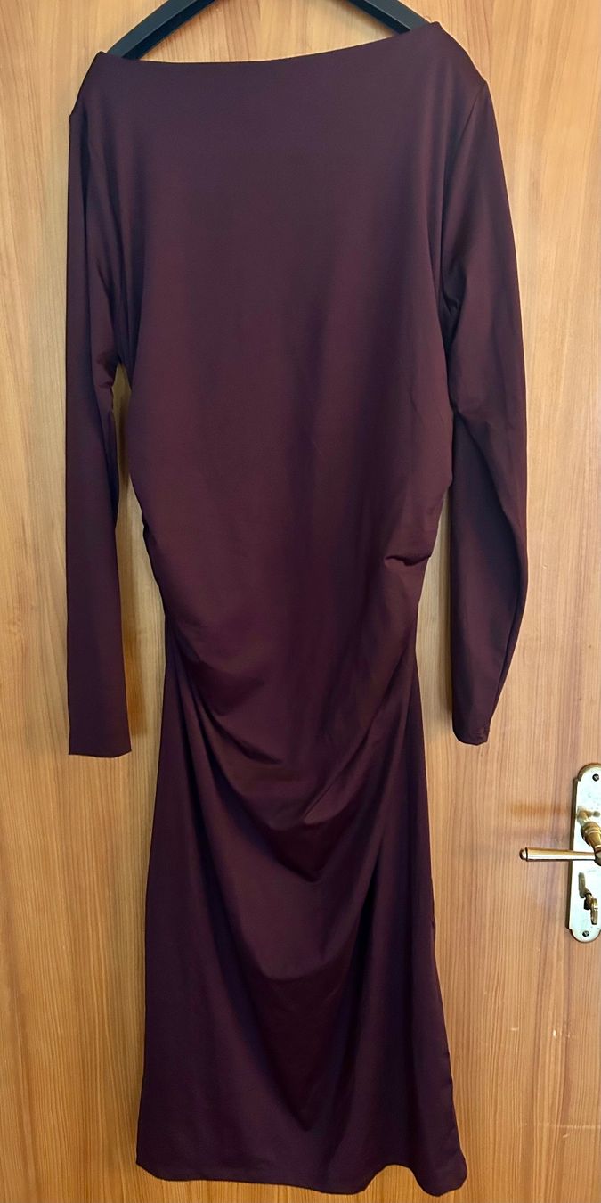 H&M Vestiti: Cooles Kleid, bordeaux, Gr.XL – Usato da chur venduto da corazon710 2