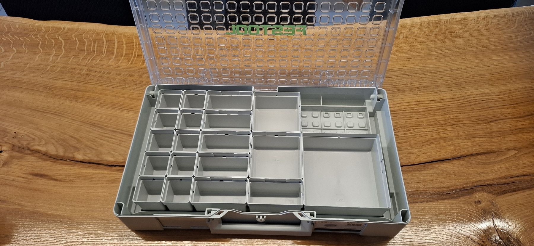 Casse di trasporto: Festool Organizer SYS3 ORG L 89 20xESB neuwertig – Nuovo (secondo la descrizione) da Guntershausen venduto da Jtattoo 2