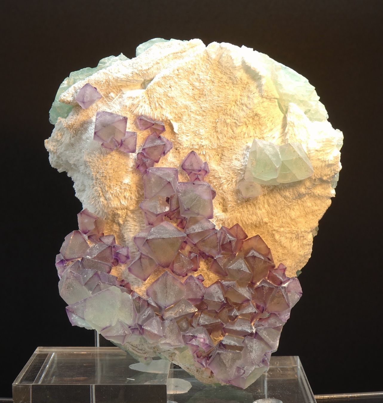 Minerali & Pietre curative: Fluorit auf Quarz - China – Usato da Bergdietikon venduto da Lowieken 4
