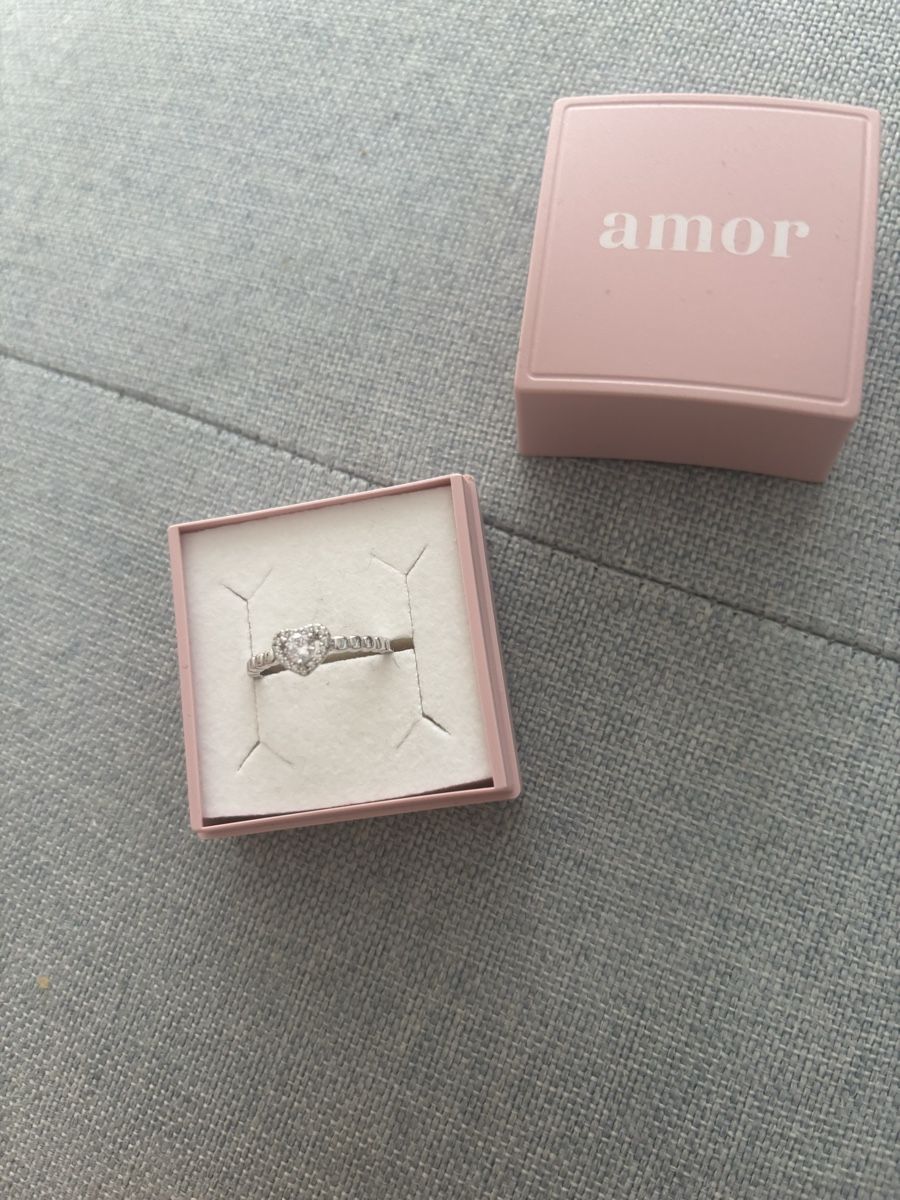 Anelli: Amor Ring sterling silver 925 Herz Silberring 56 – Nuovo (secondo la descrizione) da Brügg BE venduto da rah_mqh8