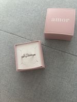 Amor Ring sterling silver 925 Herz Silberring 56