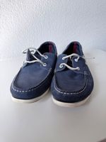 TOMMY HILFIGER Boat-Shoes Grösse 44 dunkelblau