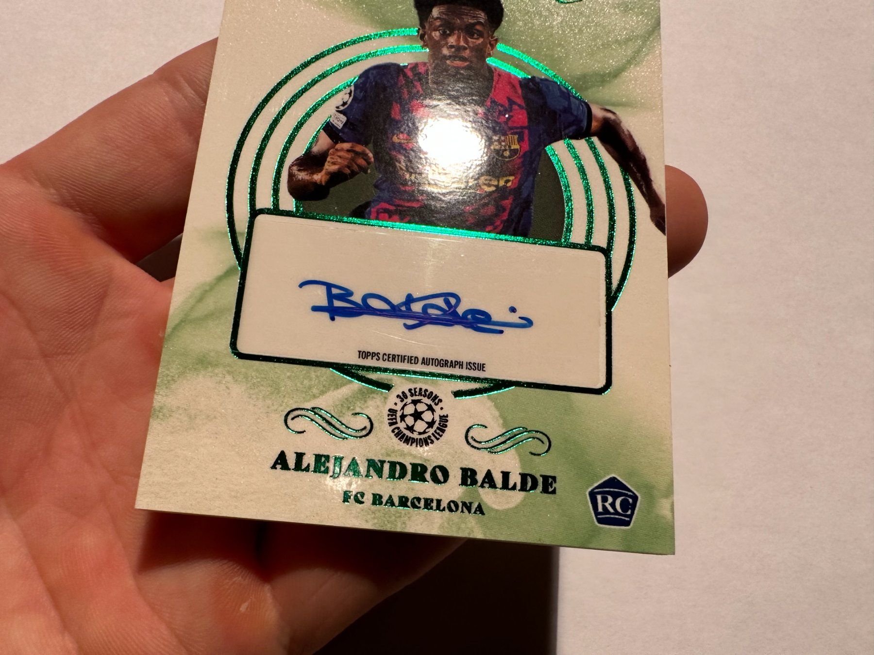 Panini Carte collezionabili: 2022 Topps Pearl Alejandro Balde Auto /99 – Usato da Hagendorn venduto da Pokecollectorch 1