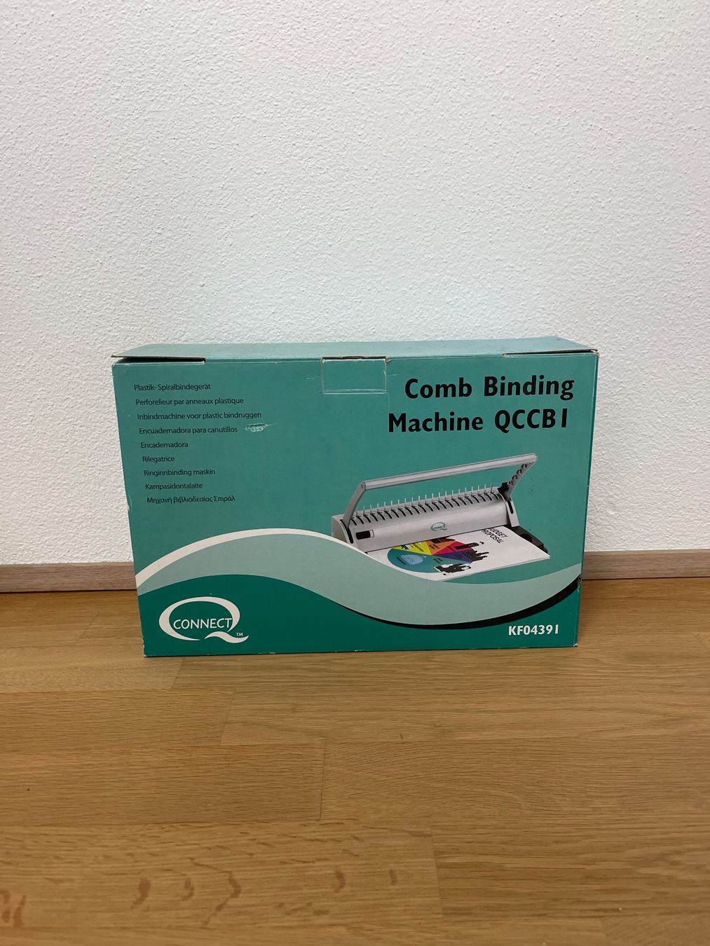 Bindegeräte: Q Connect Comb Binding Machine QCCB 1 – Gebraucht aus Zofingen von AJstuff