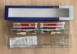 ROCO 67408 Doppeltaschen-Gelenkwagen AAE Arcese DC