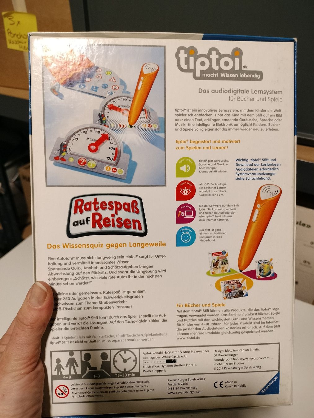Tiptoi Giochi: Tiptoi Ratespass auf Reisen – Nuovo (secondo la descrizione) da Gordevio venduto da LadyTicino 1
