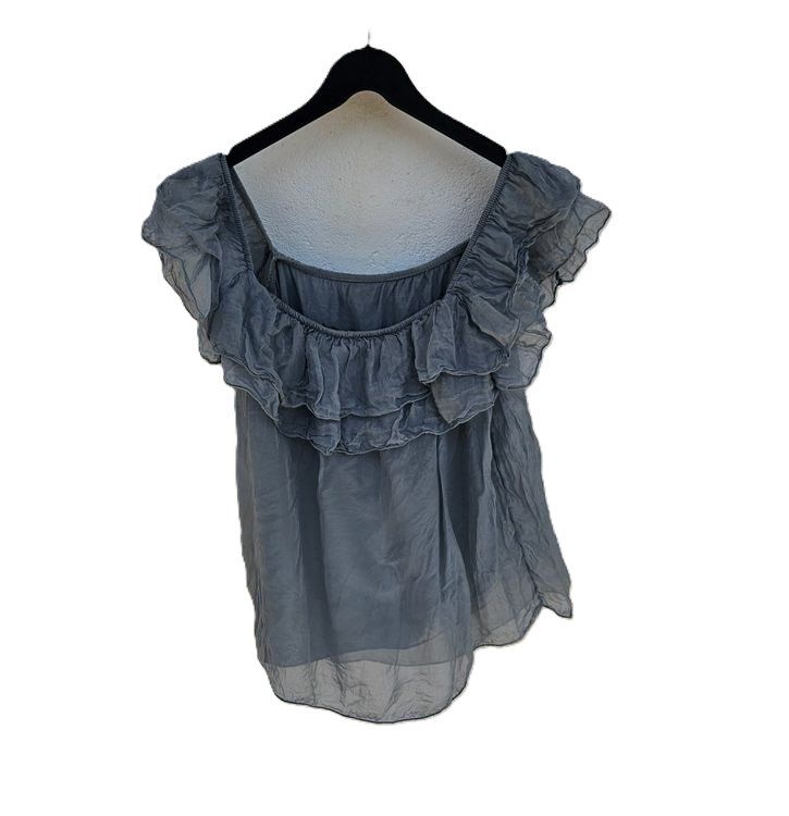 T-shirt: KING KONG OVERSIZE Boho Shirt ca. Gr. M mit 40% Seide – Usato da Füllinsdorf venduto da Sunnebliemli7 4
