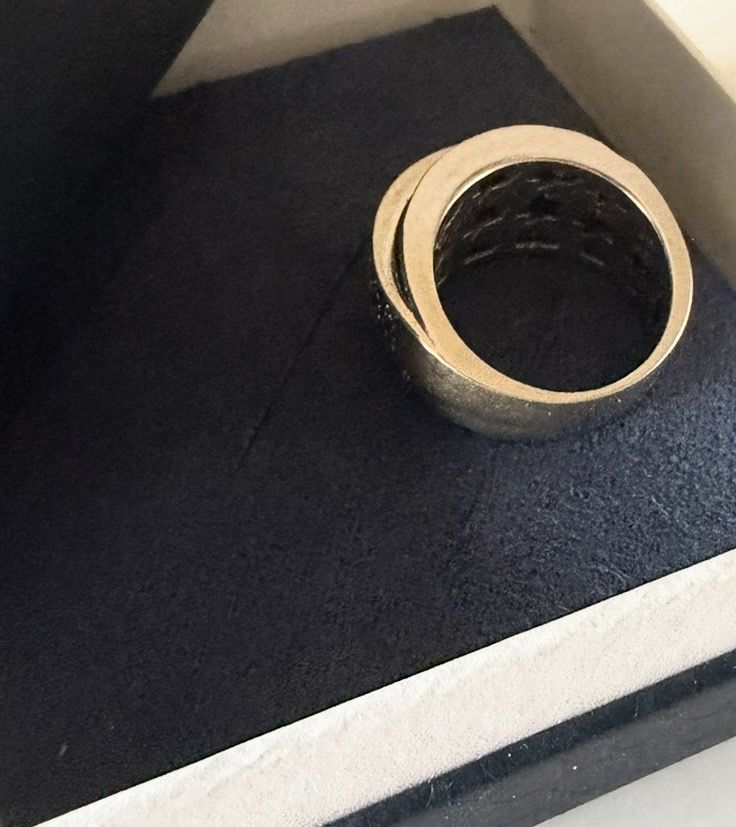 Anelli: Exclusiver Weissgold Ring 750Kt – Usato da Etoy venduto da Diadefin 4