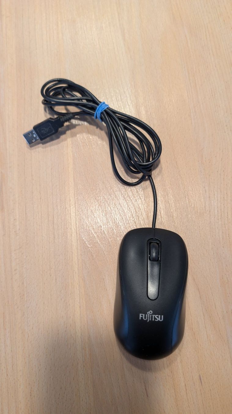 Fujitsu Maus: Fujitsu Maus mit Kabel USB – Gebraucht aus Winterthur von Serai 1