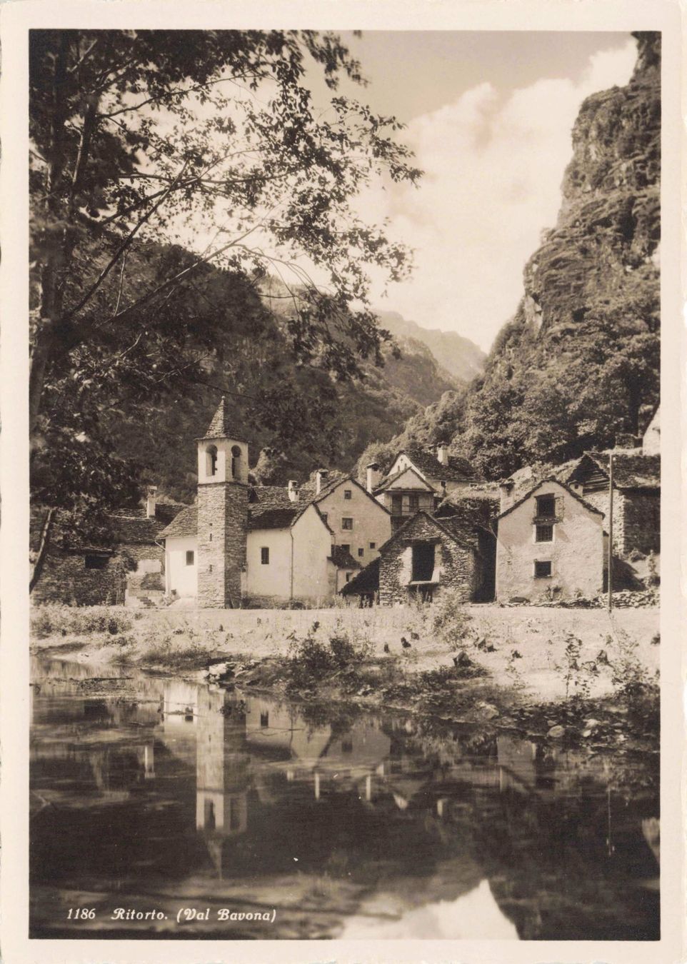 Cartoline postali: Ritorto val bavona G – Usato da Biasca venduto da Blenio71