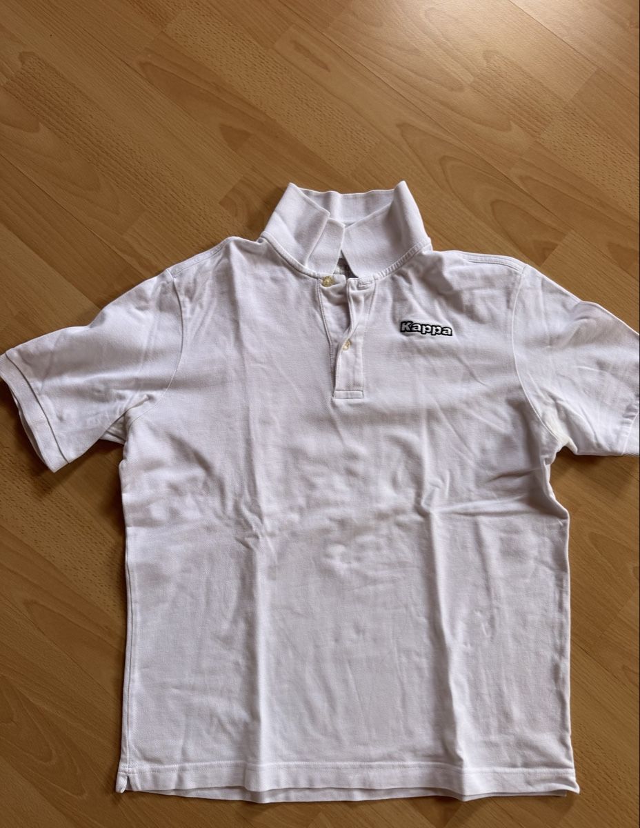 Kappa Polo-Shirts: Kappa Poloshirt Grösse M weiss – Gebraucht aus Bättwil von a.annikaa