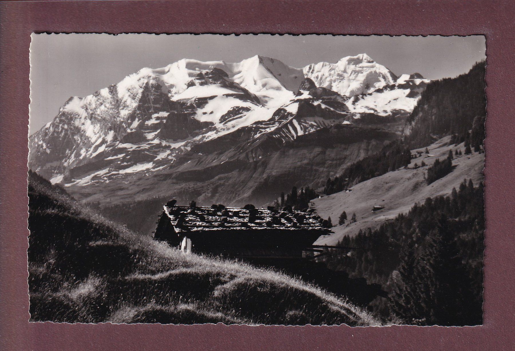 Cartoline postali: KIENTAL - Blümlisalp – Usato da Pully venduto da nicecards