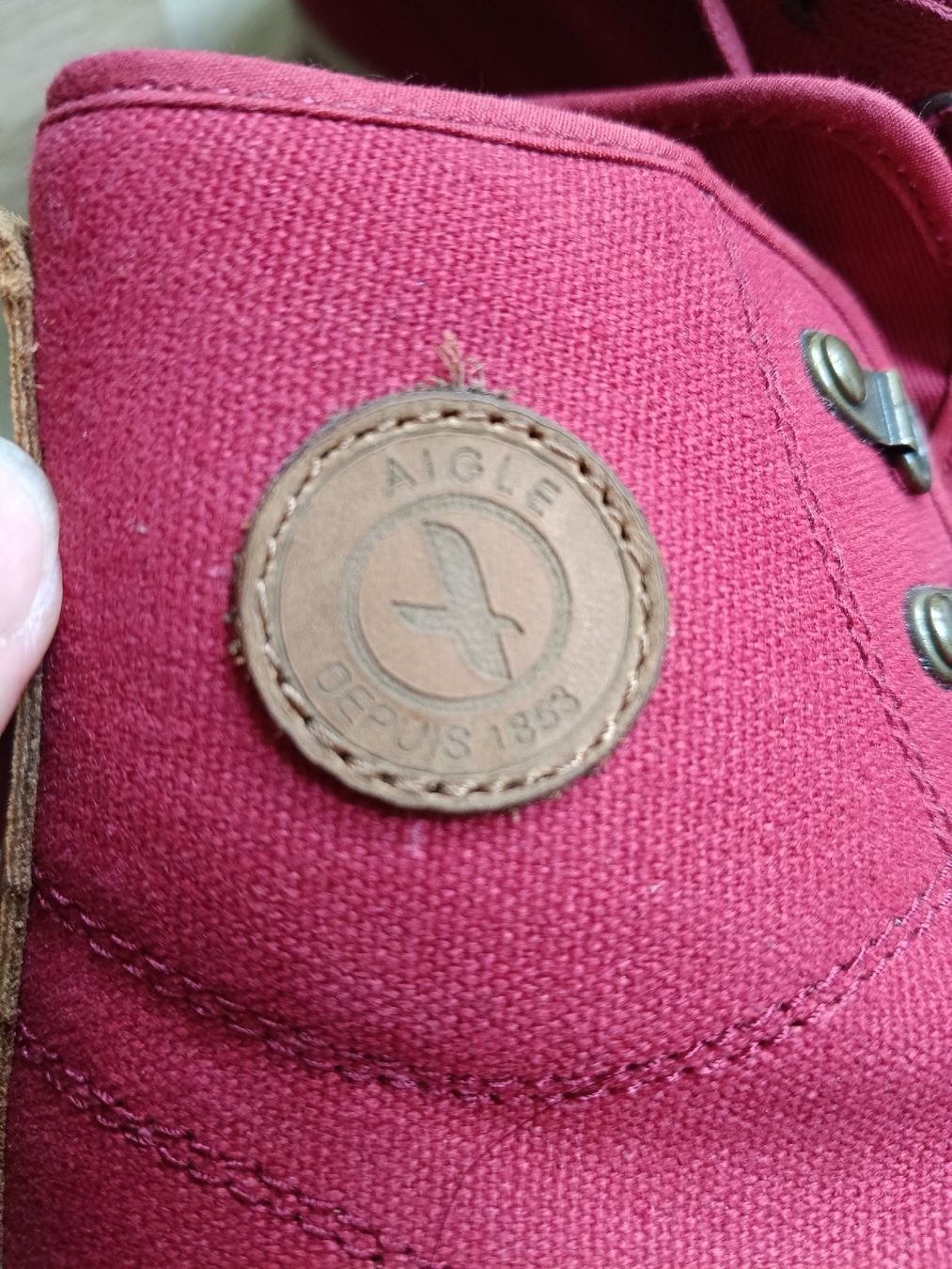 Scarpe da uomo: AIGLE Sneakers High, Grösse 38 - Neu! – Nuovo (secondo la descrizione) da Adliswil venduto da Vimovi 4