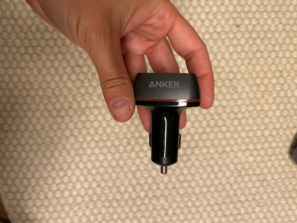 Stecker für Auto USB ANKER schwarz gebraucht