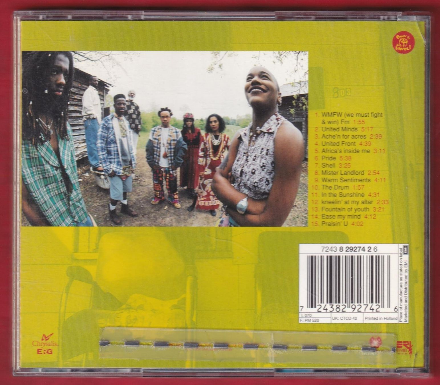 CDs: Arrested Development - Zingalamaduni (CD) – Gebraucht aus Zürich von Pfluftl2000 1
