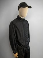 PRADA Herrenjacke Schwarz Nylon Gr.  52 / S-M / mit Kapuze