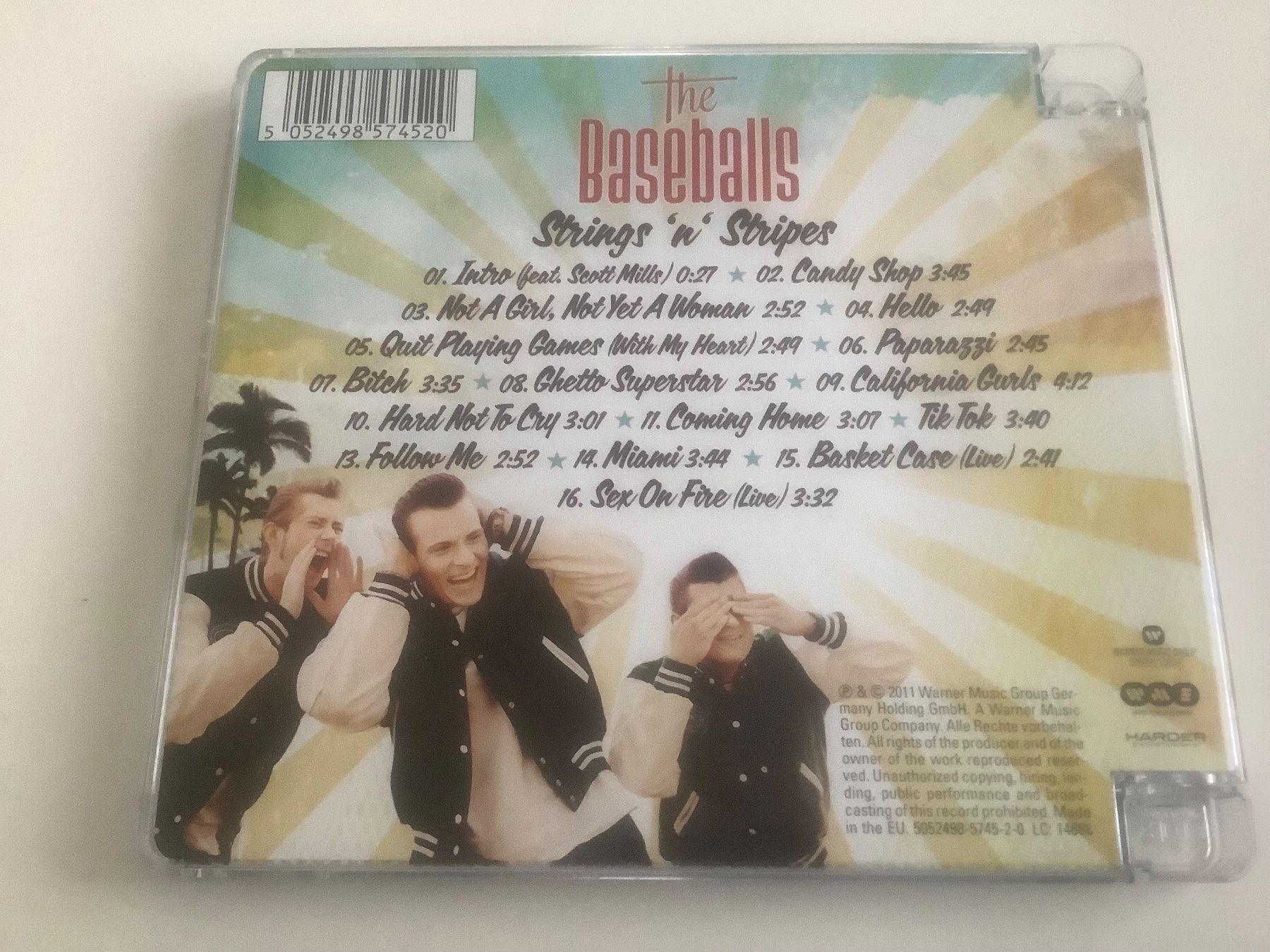 CDs: The Baseballs / Strings ˋnˋ Stripes / 2011 – Gebraucht aus Dübendorf von Shreck 1