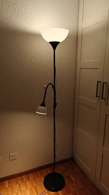 Ikea Lampes: IKEA Stehlampe NOT + Leuchtmittel & Originalverpackung – D'occasion à Zürich par kr_span_99 1
