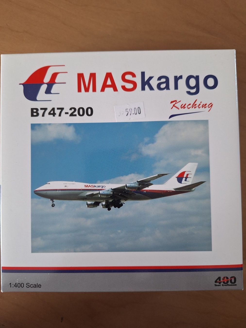 Boeing Modellbausätze & Standmodelle: MASkargo B747-200 1:400 – Gebraucht aus Sargans von nicsam1815