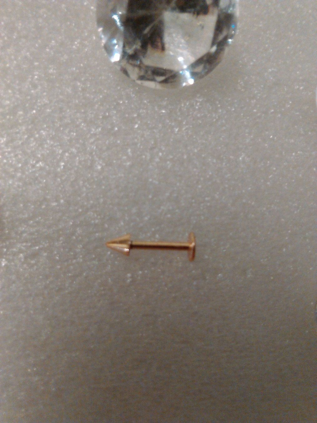 Bijoux piercing: EDELSTHAL LIPPENPIERCING;VERGOLDET – Neuf (Voir description) à Basel par bijoutrie_4 2