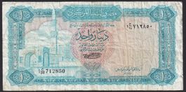 Libyen 1 Dinar 1972
