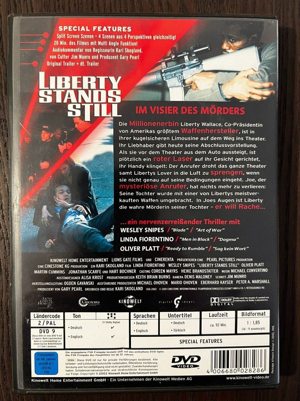 Tutti i DVDs: Liberty Stands Still – Usato da Zürich venduto da FilmFreunde 1