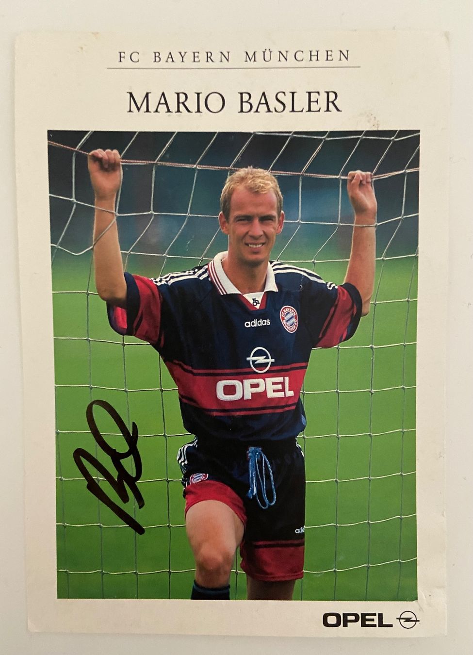 Autographes: Mario Basler Autogramm – D'occasion à Suhr par tim_wd9t