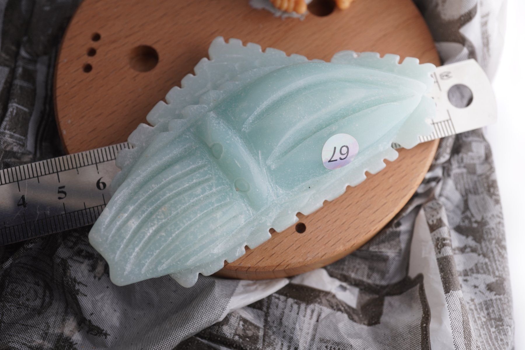 Mineralien & Heilsteine: Amazonit  Geschnitzt     –Edelsteinstube Rausverkauf ab 1.- – Neu und originalverpackt aus Eschenbach SG von topstone 5