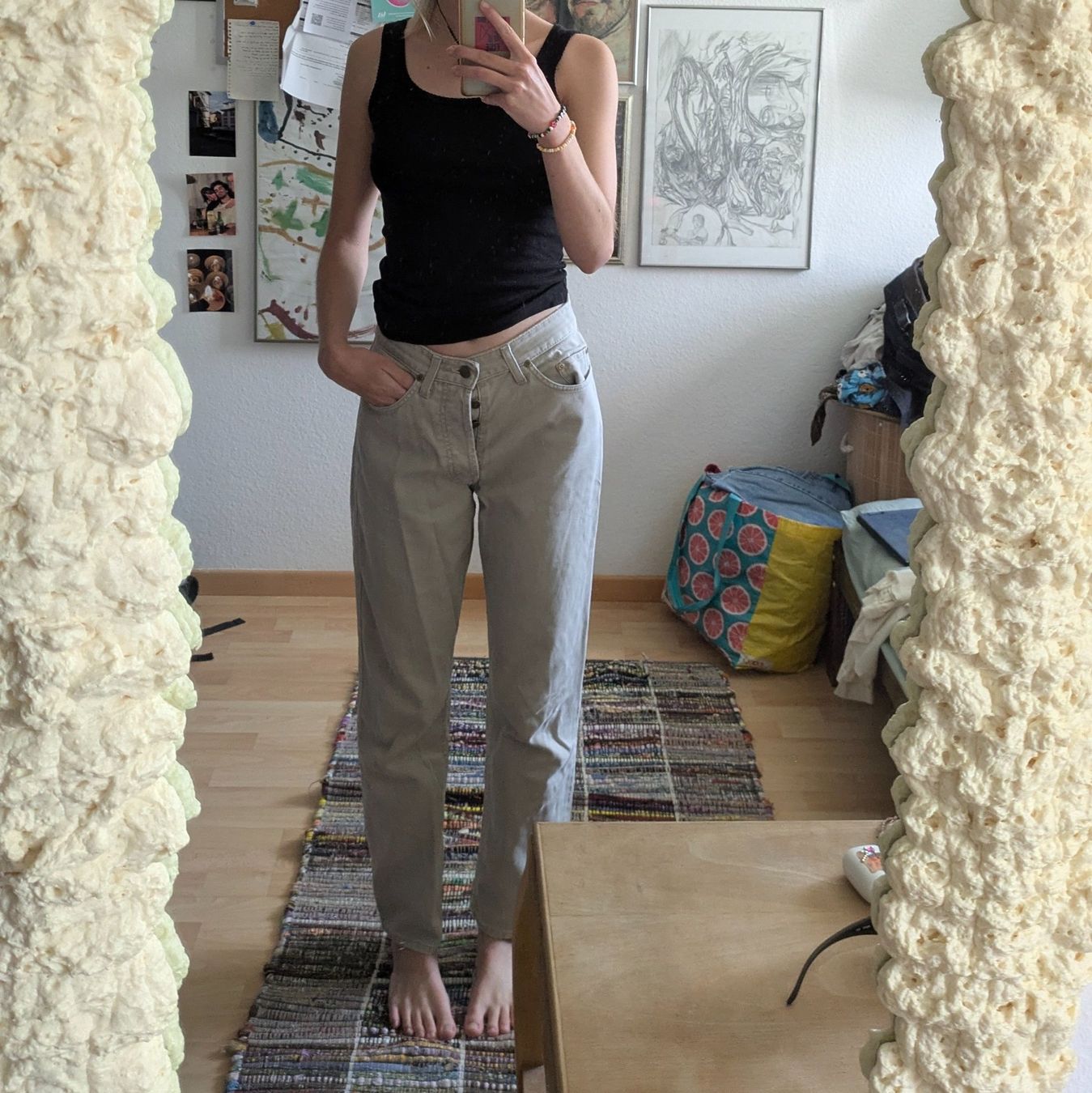Pantaloni: Beige Hose LEE – Usato da Morgarten venduto da rra_jvw7