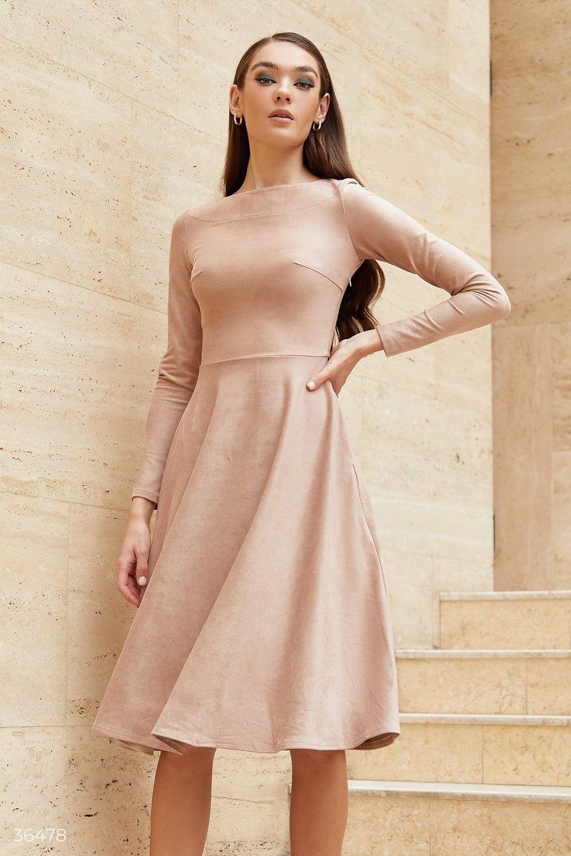 Vestiti: Beige MIDI Dress Size: S – Nuovo e nell'imballaggio originale da Zürich venduto da Ms.Me-Fashion 1